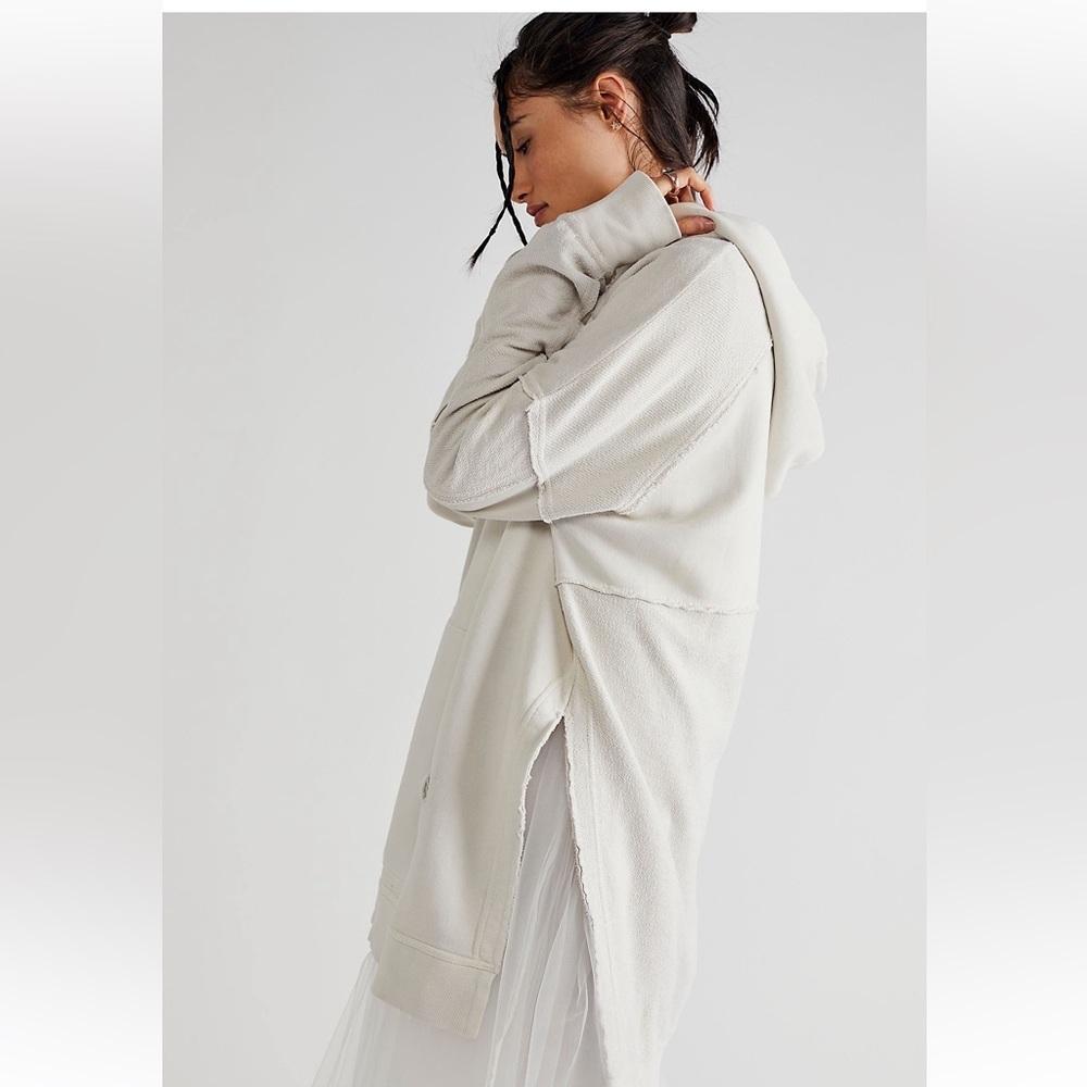 Free people hoodie in sugar swirl size small